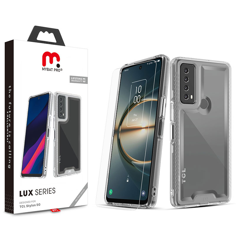 Picture of MyBat Pro Lux Series Case for TCL Stylus 5G - Clear
