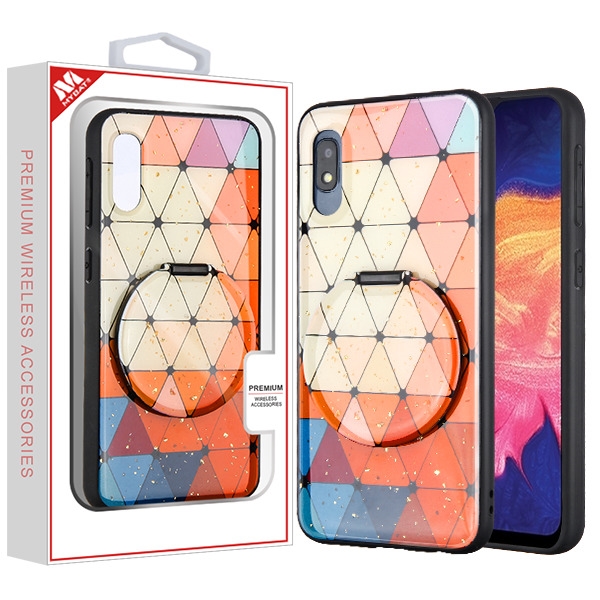 Picture of MyBat Mirror Hybrid Case for Samsung Galaxy A10E - Triangle Squad