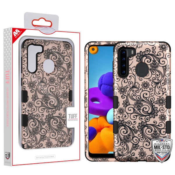 Picture of MyBat TUFF Series Case for Samsung Galaxy A21 - Leaf Clover