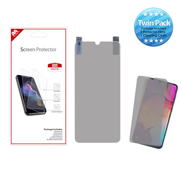 Picture of MyBat Screen Protector Twin Pack for Samsung Galaxy A50 / Galaxy A20 - Clear