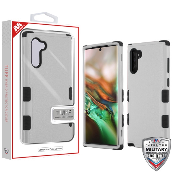 Picture of MyBat TUFF Series Case for Samsung Galaxy Note 10 (6.3) - Natural Gray / Black