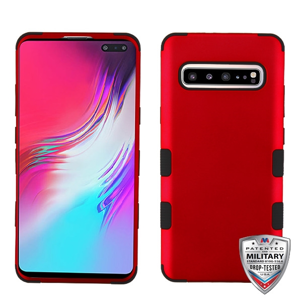 Picture of MyBat TUFF Series Case for Samsung Galaxy S10 5G - Red