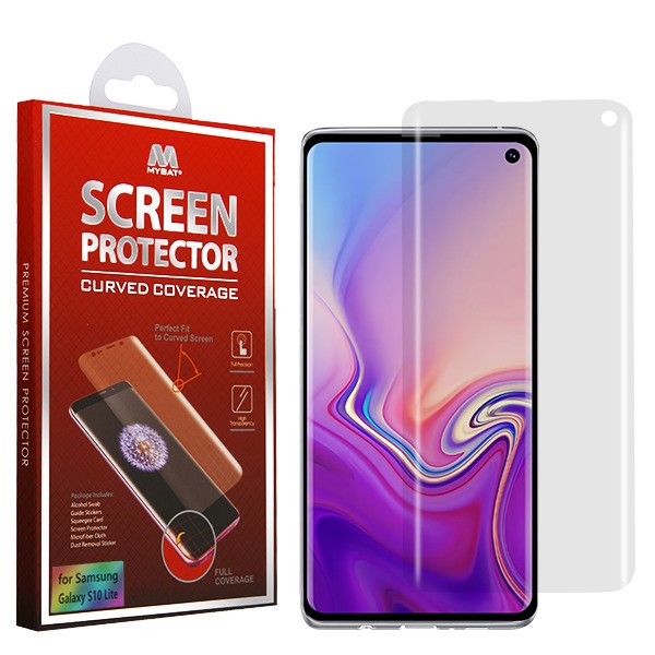 Picture of MyBat Screen Protector (with Curved Coverage) for Samsung Galaxy S10E - Clear