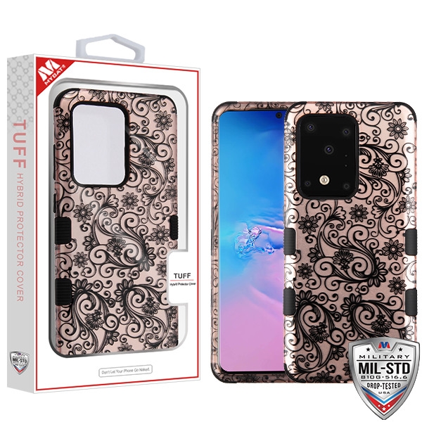 Picture of MyBat TUFF Series Case for Samsung Galaxy S20 Ultra (6.9) - Leaf Clover