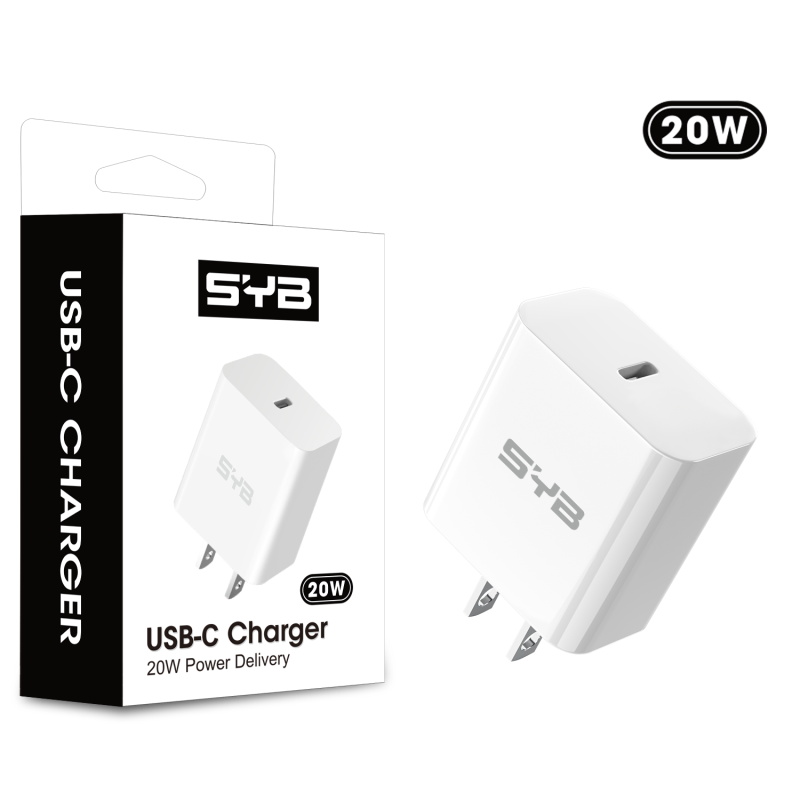 Picture of SYB USB-C Wall Charger (20W) - White