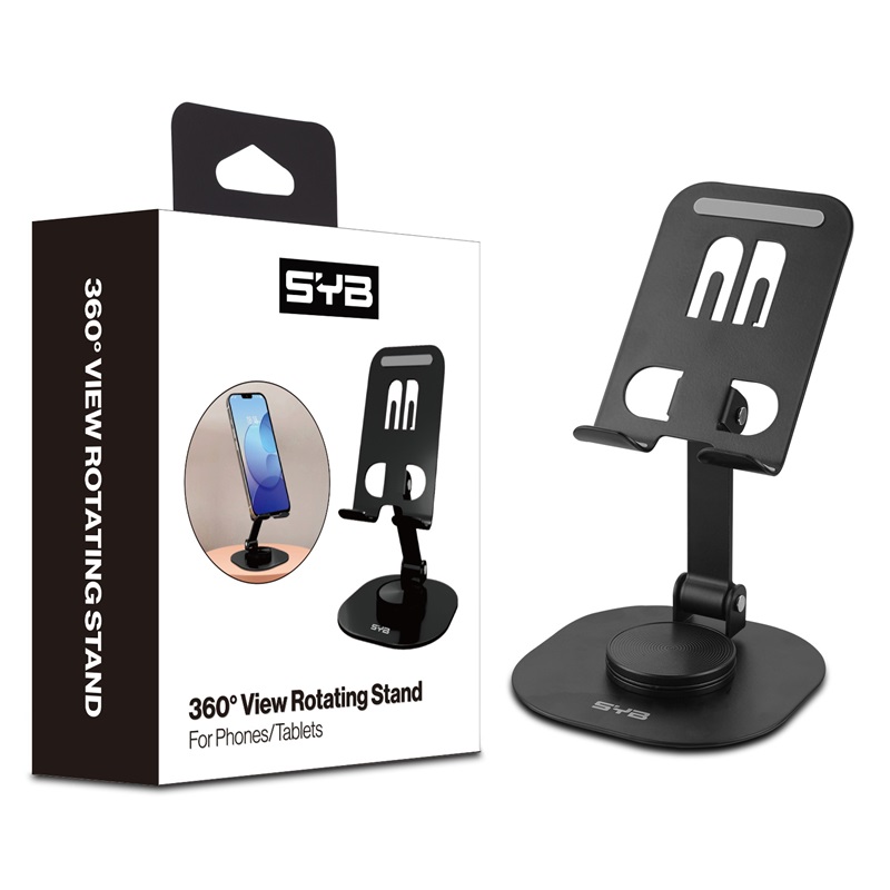 Picture of SYB 360° View Rotating Stand for Phones and Tablets - Black