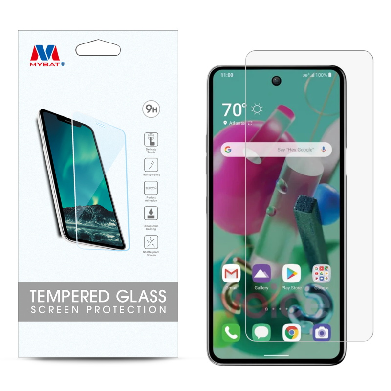 Picture of MyBat Tempered Glass Screen Protector (2.5D) for Cricket Grand Lg K92 5G - Clear