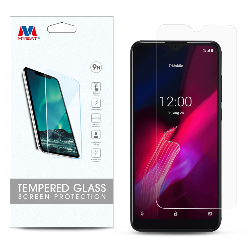 Picture of MyBat Airium Tempered Glass Screen Protector (2.5D) for T-mobile REVVL 4 / TCL Revvl 4 - Clear